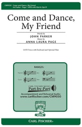 Come and Dance, My Friend SATB choral sheet music cover